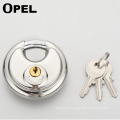 70mm 201/304 Stainless Steel Round Disc Lock